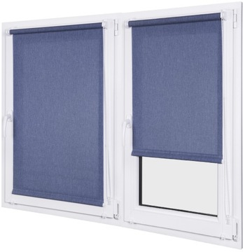 ROLETA ZACIEMNIAJĄCA 37X150 CM MELANGE WEWNĘTRZNA Z PROWADNICAMI NA WYMIAR