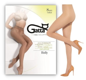 RAJSTOPY GATTA HOLLY 8 DEN STRETCH 4-L visone