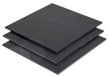Płyta ABS 2 x 330 x 1000 Czarny Molet piasek
