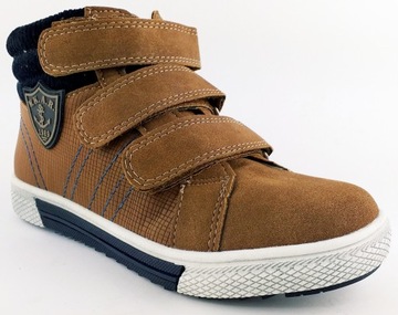 ЗИМНИЕ ОБУВИ AMERICAN CLUB TRAPERS VELCRO CAMEL 34