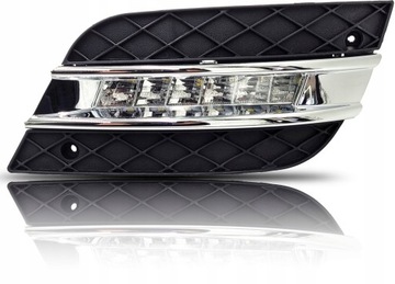 Mercedes ML W164 LIFT HALOGEN DRL LED KRATKA LH