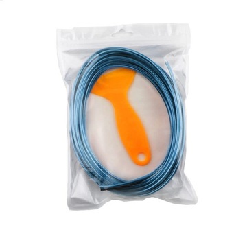 СИНЯЯ АВТОМОБИЛЬНАЯ ДЕКОРАТИВНАЯ ЛЕНТА