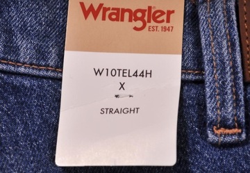 WRANGLER spodnie BLUE DAWN regular jeans STRAIGHT _ W33 L30