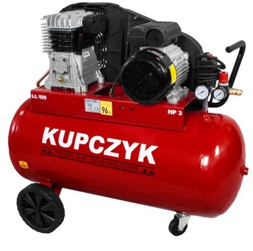 Kompresor Sprężarka B2800B 100L KK 420/100 Kupczyk