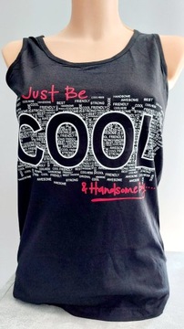 TOP DAMSKI KOSZULKA damska COOL BAWEŁNA TURECKA ROZ. S