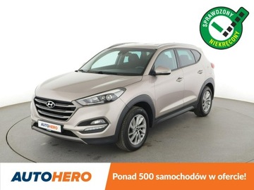 Hyundai Tucson III SUV 1.6 T-GDI 177KM 2016 Hyundai Tucson 4x4 navi klima auto grane fotele i