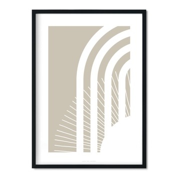 Galeria Japandi Medytacja Relaks Mały Plakat A4