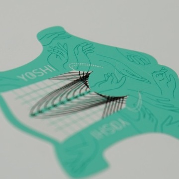 YOSHI NAIL FORMS шаблоны для наращивания гелевого маникюра 100 шт.