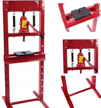 ГИДРАВЛИЧЕСКИЙ ПРЕСС 12 ТОН 12 Т+ ПРИЗМЫ СИЛЬНЫЙ ПРОФИЛЬ