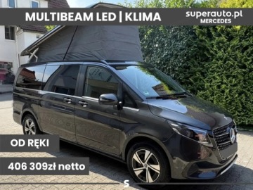 Mercedes Klasa V W447 Długi Facelifting 2.0 300d 237KM 2026 V Klasa V 300 d 4-Matic 9G-Tronic Marco Polo 2.0 237KM 2026