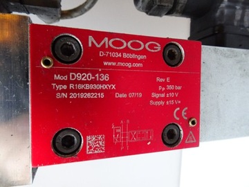 ПРОПОРЦИОНАЛЬНЫЙ КЛАПАН MOOG D920-136 R16KB930HXYX