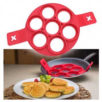 СИЛИКОНОВАЯ ФОРМА ДЛЯ БЛИНЧИКОВ, яичницы, омлетов, блинов