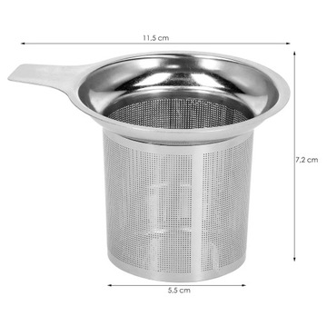 ТРАВЫ, ЧАЙ, КОФЕ, МЕТАЛЛИЧЕСКОЕ СИТО ДЛЯ СТАЛЬНОЙ КРУЖКИ ДЛЯ ПИВОВАРЕНИЯ