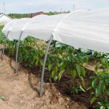 3x Морозостойкая теплица Универсальный тоннель из агроволокна - Мега Гарден 3м