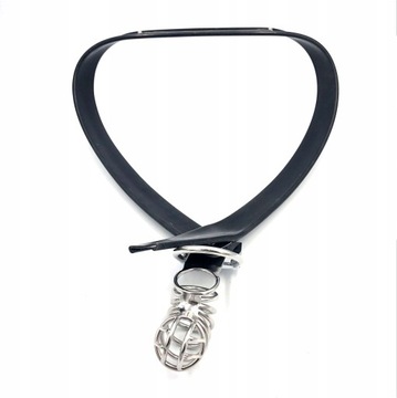 Male Stainless Steel Slave Shield Chastity Be