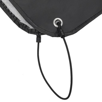 POKROWIEC OSŁONA DYSZLA ZACZEPU PRZYCZEPY KEMPINGOWEJ - 61x95x15cm