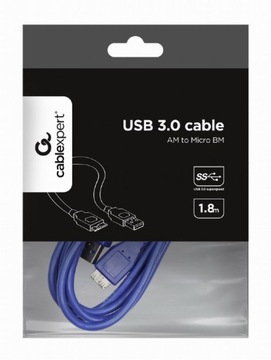 USB-кабель для корпуса внешнего накопителя USB 3.0 MICROUSB-B USB 1,8M