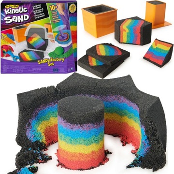 KINETIC SAND WYTWÓRNIA PIASKU 10+ AKCESORIÓW 907 G