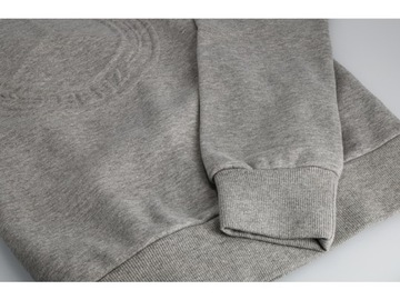 СВИТШОТ МУЖСКОЙ MERCEDES С ЛОГОТИПОМ, СЕРЫЙ - L