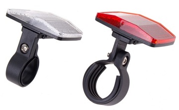 КОМПЛЕКТ ВЕЛОСИПЕДНЫХ ОТРАЖАТЕЛЕЙ ПЕРЕДНЕЙ ЗАДНЕЙ ВЕРСО