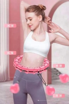 HULA HOP ODCHUDZAJĄCE z WYPUSTKAMI MASAŻEREM SMART