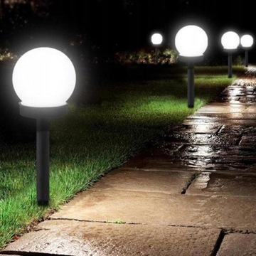 6 светодиодных САДОВЫХ ЛАМП БЕЛЫХ СОЛНЕЧНЫХ ЛАМП