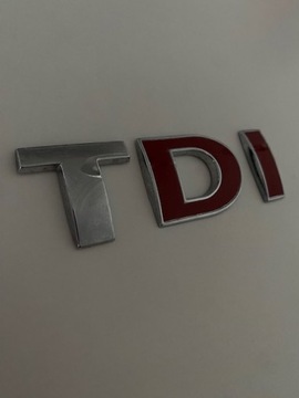 TDI ZNAKY LOGO NÁPIS ZNAK VW GOLF III PASSAT
