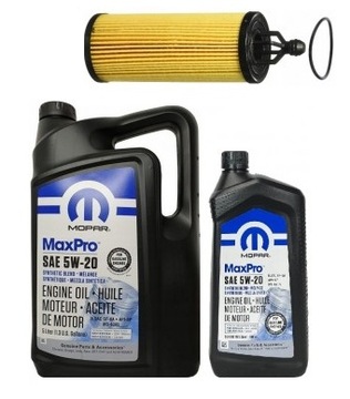 MOPAR 5W20 6L + FILTR TOWN COUNTRY 3,6 2014-2016