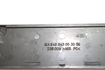 MERCEDES-BENZ ACTROS MP3 MP4 OSŁONA ZAŚLEPKA RAMKA TACHOGRAFU A9438430530