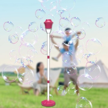 Игрушка для изготовления пузырей, летние игрушки, стоячий диспенсер для пузырей высотой 47 дюймов, красный