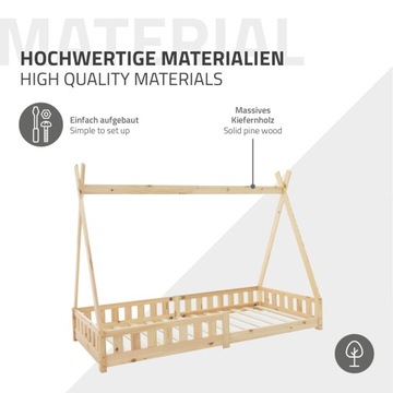 Детская кроватка с защитой от выпадения
