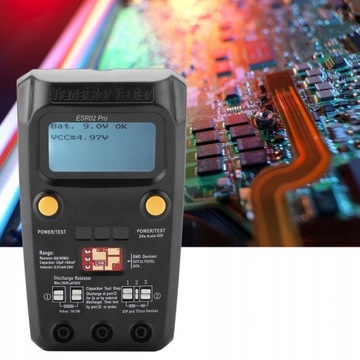 ИЗМЕРЕНИЕ ТЕСТЕРОМ ЦИФРОВЫХ ТРАНЗИСТОРОВ BSIDE ESR02 PRO