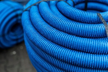 АРОТ ГОФРИРОВАННАЯ ТРУБА 110мм 50м ЗАЗЕМЛЯЮЩИЙ ПРОВОД С ДИСТАНЦИОННЫМ УПРАВЛЕНИЕМ СИНИЙ DVR RDG