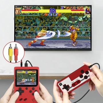 ПОРТАТИВНАЯ МИНИ-КОНСОЛЬ РЕТРО GAMEBOY PEGASUS GAME BOX MARIO CONTRA 400 GAMES