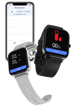 SMARTWATCH ZEGAREK ROZMOWY TELEFONICZNE EKG PULS