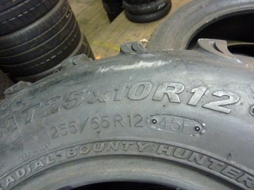 Шина Б/У QUAD 25x10R12 255/65R12 KENDA BOUNTY HUNTER M3026