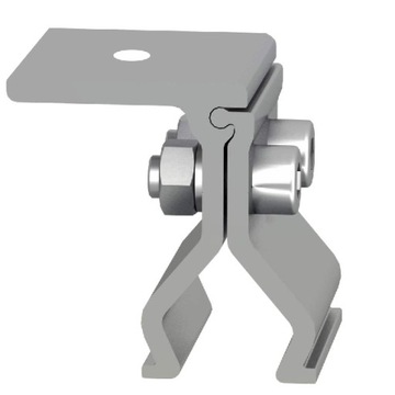 Трапециевидный кровельный зажим для солнечных панелей