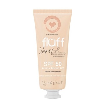 Nacomi Krem Koloryzujący Fluff Sun Protection jasny SPF 41-50 50ml