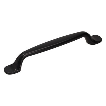 Klasyczny uchwyt meblowy ŁAPKA czarny UR54 128mm