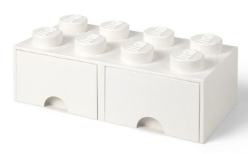 Контейнер LEGO с ящиками Brick 8 White