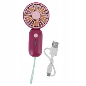WIATRAK WENTYLATOR WIATRACZEK RĘCZNY USB