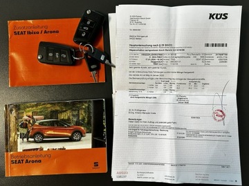 Seat Arona Crossover 1.0 EcoTSI 115KM 2018 Seat Arona Asystenci, Kamera, Full Led, GWARANCJA, zdjęcie 37
