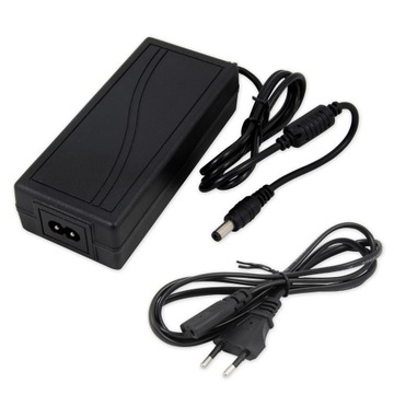 Zasilacz LED deskop 5A 60W 12V taśm LED + kabel