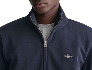 BLUZA GANT Reg Shield Full Zip Sweat EVENING BLUE r. L