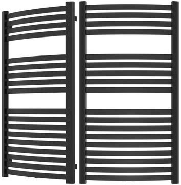Grzejnik łazienkowy 54x100cm CZARNY drabinka