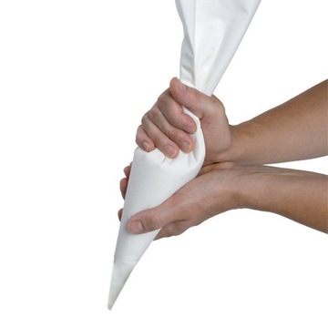 Rękaw cukierniczy BAWEŁNIANY worek dekorator 30 cm