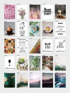 Постер 30х40 постеры для настенных картин МНОГО УЗОРОВ