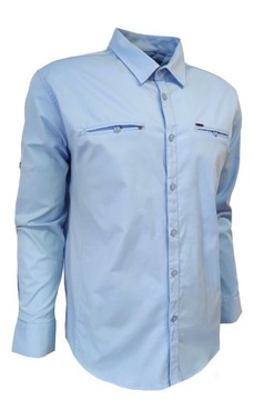 Мужская спортивная рубашка COTTON BLUE L