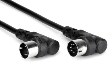 HOSA MID-310RR - Kabel MIDI kątowy 5-pin DIN 3m