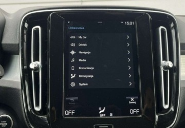 Volvo XC40 Crossover Plug-In 1.5 T5 Plug-in Hybrid 262KM 2021 Volvo XC 40 Plug-In T5 Navi Virtual Parktronic Tempomat Piekny kolor, zdjęcie 29